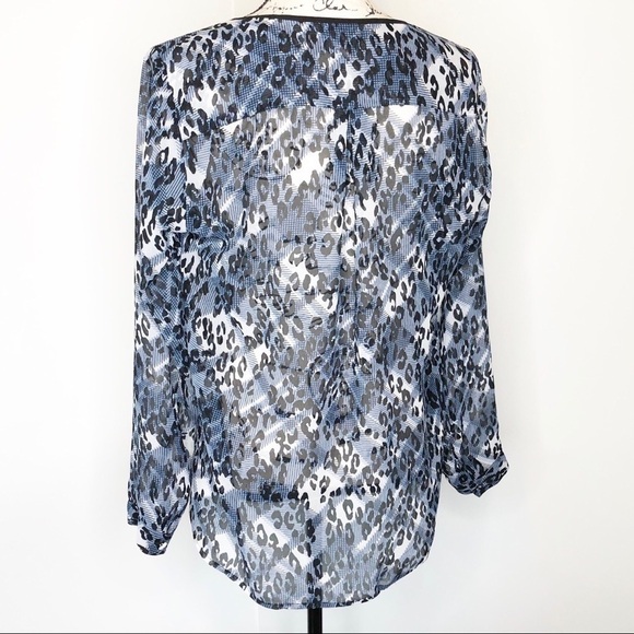CAbi Leopard Print Top - Picture 4 of 7